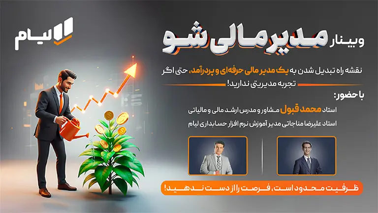وبینار مدیر مالی شو آکادمی لیام
